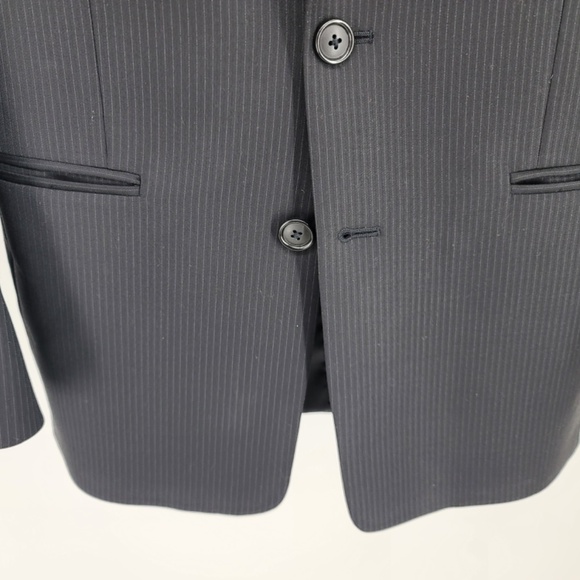 Michael Kors Boys Youth Black Blazer Jacket Suit Coat Formal Size 14R - Picture 6 of 12